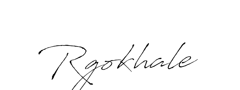 Antro_Vectra is a professional signature style that is perfect for those who want to add a touch of class to their signature. It is also a great choice for those who want to make their signature more unique. Get Rgokhale name to fancy signature for free. Rgokhale signature style 6 images and pictures png