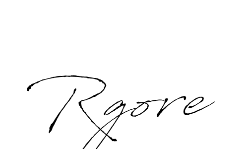 Make a beautiful signature design for name Rgore. With this signature (Antro_Vectra) style, you can create a handwritten signature for free. Rgore signature style 6 images and pictures png