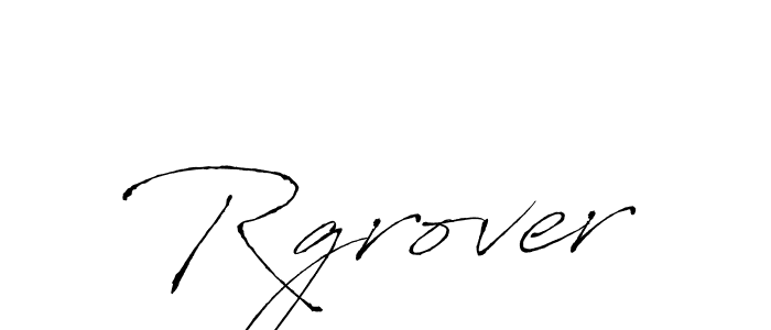 Create a beautiful signature design for name Rgrover. With this signature (Antro_Vectra) fonts, you can make a handwritten signature for free. Rgrover signature style 6 images and pictures png