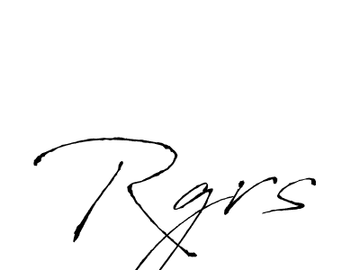 Design your own signature with our free online signature maker. With this signature software, you can create a handwritten (Antro_Vectra) signature for name Rgrs. Rgrs signature style 6 images and pictures png