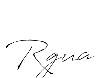 How to make Rgua signature? Antro_Vectra is a professional autograph style. Create handwritten signature for Rgua name. Rgua signature style 6 images and pictures png