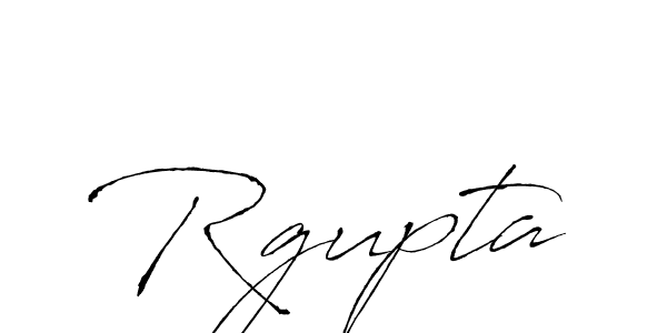 Rgupta stylish signature style. Best Handwritten Sign (Antro_Vectra) for my name. Handwritten Signature Collection Ideas for my name Rgupta. Rgupta signature style 6 images and pictures png