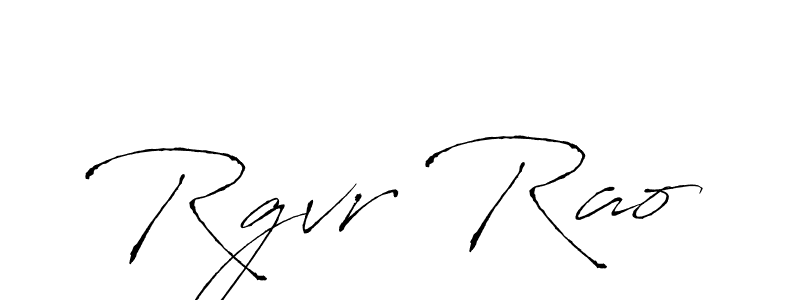 The best way (Antro_Vectra) to make a short signature is to pick only two or three words in your name. The name Rgvr Rao include a total of six letters. For converting this name. Rgvr Rao signature style 6 images and pictures png