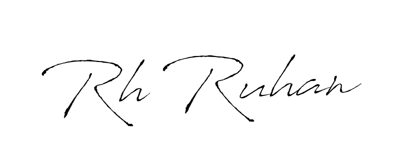 How to Draw Rh Ruhan signature style? Antro_Vectra is a latest design signature styles for name Rh Ruhan. Rh Ruhan signature style 6 images and pictures png