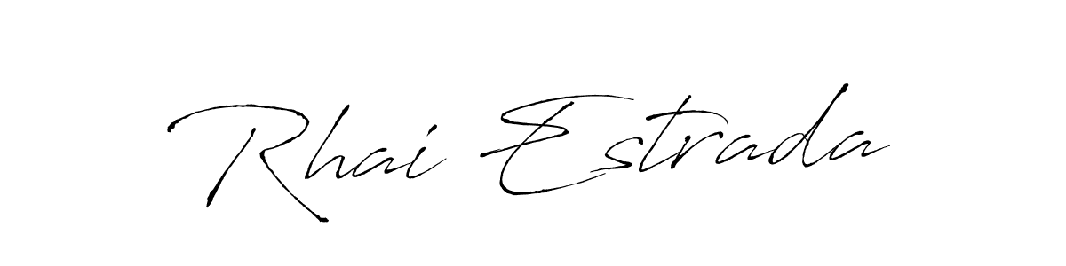 Rhai Estrada stylish signature style. Best Handwritten Sign (Antro_Vectra) for my name. Handwritten Signature Collection Ideas for my name Rhai Estrada. Rhai Estrada signature style 6 images and pictures png