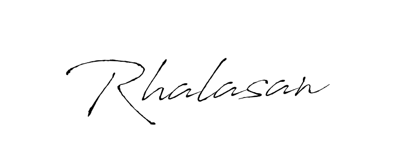 How to make Rhalasan name signature. Use Antro_Vectra style for creating short signs online. This is the latest handwritten sign. Rhalasan signature style 6 images and pictures png