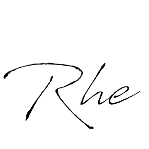 The best way (Antro_Vectra) to make a short signature is to pick only two or three words in your name. The name Rhe include a total of six letters. For converting this name. Rhe signature style 6 images and pictures png