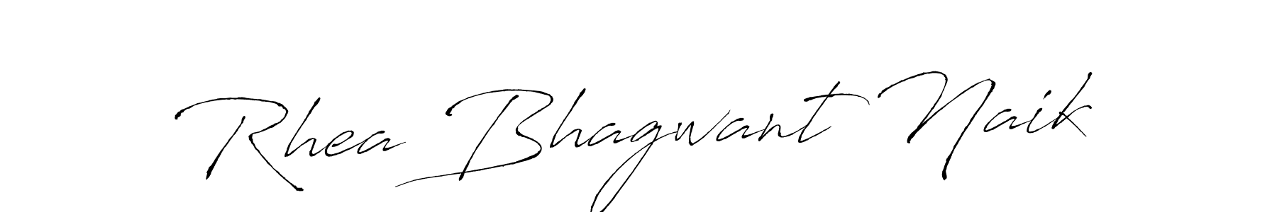 Rhea Bhagwant Naik stylish signature style. Best Handwritten Sign (Antro_Vectra) for my name. Handwritten Signature Collection Ideas for my name Rhea Bhagwant Naik. Rhea Bhagwant Naik signature style 6 images and pictures png