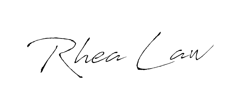 It looks lik you need a new signature style for name Rhea Law. Design unique handwritten (Antro_Vectra) signature with our free signature maker in just a few clicks. Rhea Law signature style 6 images and pictures png