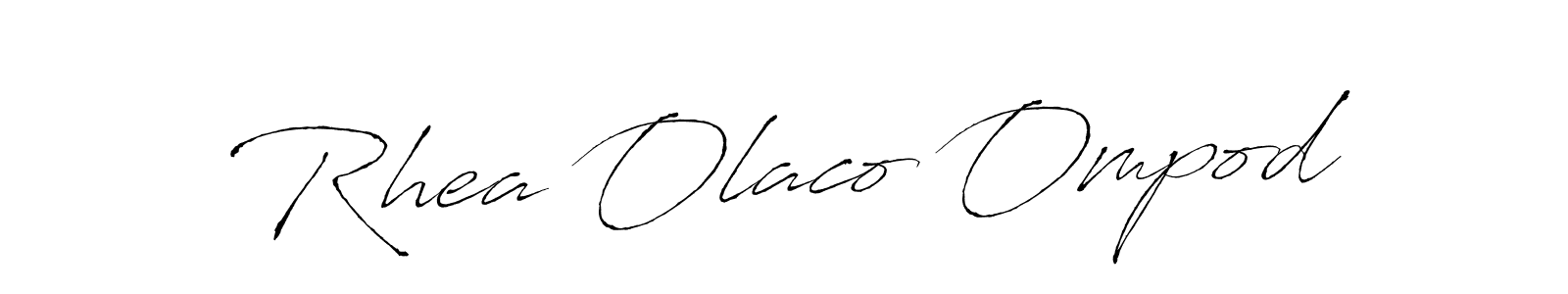 Similarly Antro_Vectra is the best handwritten signature design. Signature creator online .You can use it as an online autograph creator for name Rhea Olaco Ompod. Rhea Olaco Ompod signature style 6 images and pictures png