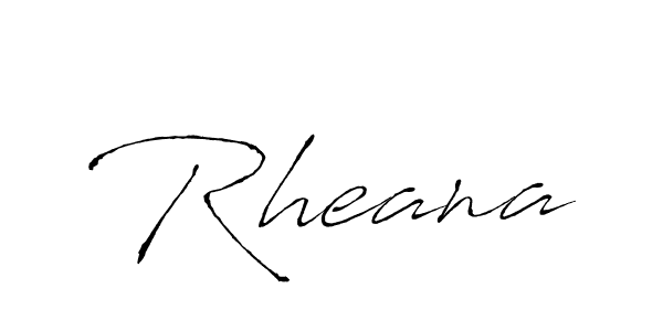 You should practise on your own different ways (Antro_Vectra) to write your name (Rheana) in signature. don't let someone else do it for you. Rheana signature style 6 images and pictures png