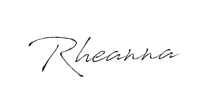 You should practise on your own different ways (Antro_Vectra) to write your name (Rheanna) in signature. don't let someone else do it for you. Rheanna signature style 6 images and pictures png