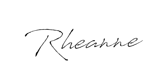 Make a beautiful signature design for name Rheanne. Use this online signature maker to create a handwritten signature for free. Rheanne signature style 6 images and pictures png