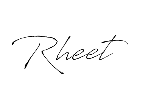 Create a beautiful signature design for name Rheet. With this signature (Antro_Vectra) fonts, you can make a handwritten signature for free. Rheet signature style 6 images and pictures png