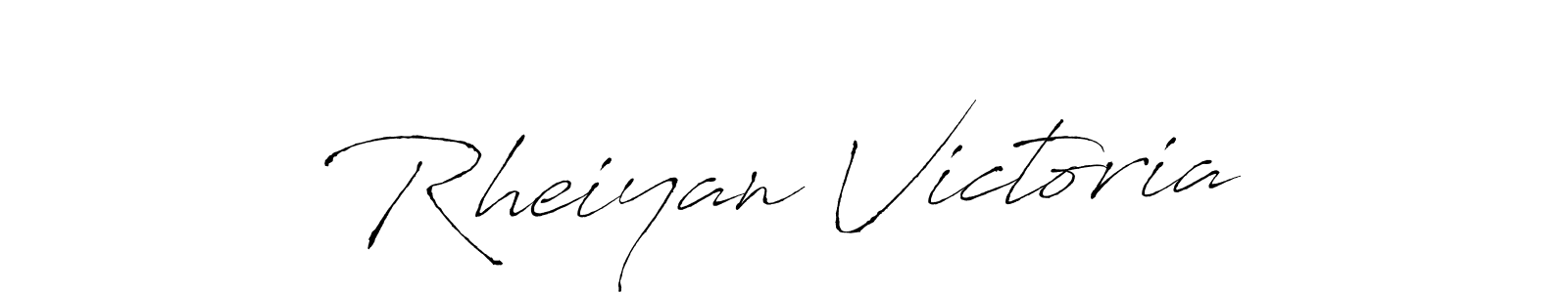 Once you've used our free online signature maker to create your best signature Antro_Vectra style, it's time to enjoy all of the benefits that Rheiyan Victoria name signing documents. Rheiyan Victoria signature style 6 images and pictures png