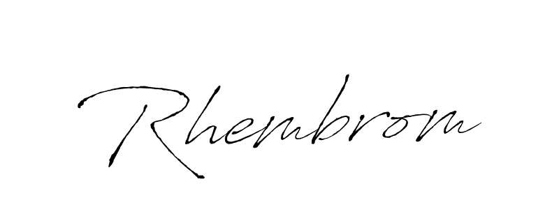 if you are searching for the best signature style for your name Rhembrom. so please give up your signature search. here we have designed multiple signature styles  using Antro_Vectra. Rhembrom signature style 6 images and pictures png