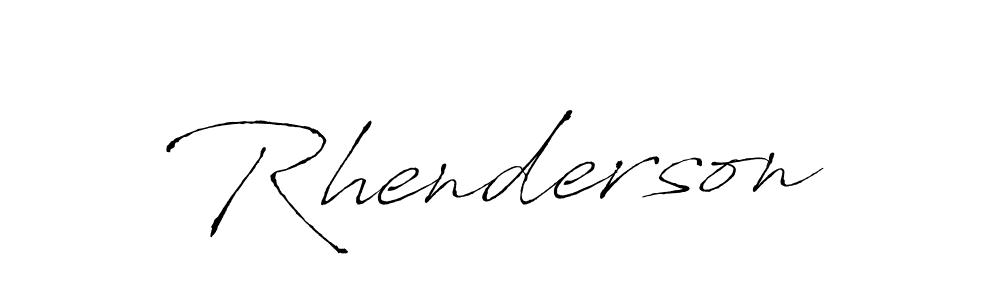 Best and Professional Signature Style for Rhenderson. Antro_Vectra Best Signature Style Collection. Rhenderson signature style 6 images and pictures png