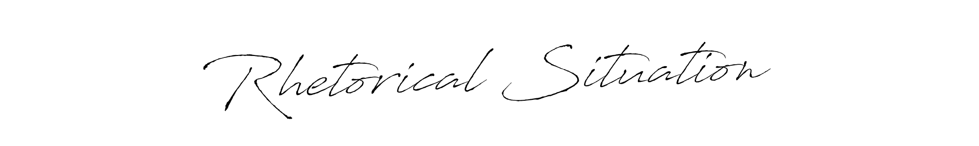 It looks lik you need a new signature style for name Rhetorical Situation. Design unique handwritten (Antro_Vectra) signature with our free signature maker in just a few clicks. Rhetorical Situation signature style 6 images and pictures png