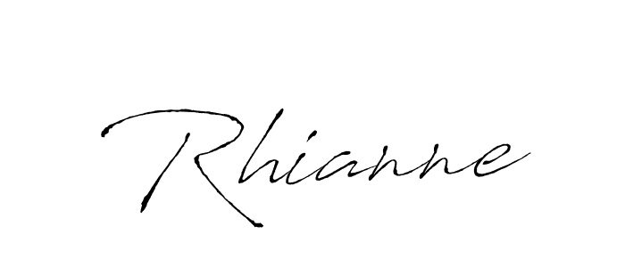Antro_Vectra is a professional signature style that is perfect for those who want to add a touch of class to their signature. It is also a great choice for those who want to make their signature more unique. Get Rhianne name to fancy signature for free. Rhianne signature style 6 images and pictures png