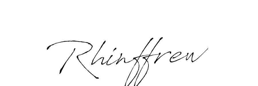 Rhinffrew stylish signature style. Best Handwritten Sign (Antro_Vectra) for my name. Handwritten Signature Collection Ideas for my name Rhinffrew. Rhinffrew signature style 6 images and pictures png