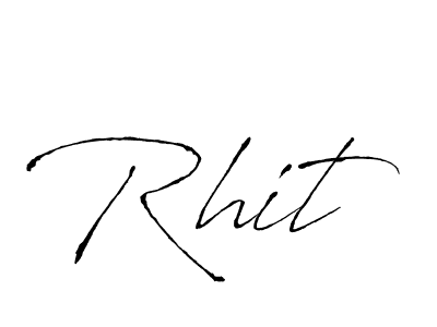 How to make Rhit signature? Antro_Vectra is a professional autograph style. Create handwritten signature for Rhit name. Rhit signature style 6 images and pictures png