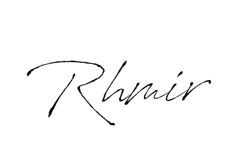 Similarly Antro_Vectra is the best handwritten signature design. Signature creator online .You can use it as an online autograph creator for name Rhmir. Rhmir signature style 6 images and pictures png