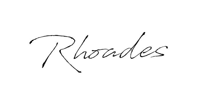 You should practise on your own different ways (Antro_Vectra) to write your name (Rhoades) in signature. don't let someone else do it for you. Rhoades signature style 6 images and pictures png