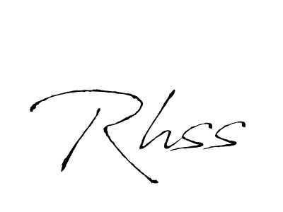How to Draw Rhss signature style? Antro_Vectra is a latest design signature styles for name Rhss. Rhss signature style 6 images and pictures png