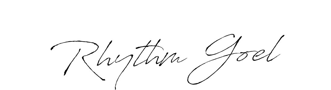 The best way (Antro_Vectra) to make a short signature is to pick only two or three words in your name. The name Rhythm Goel include a total of six letters. For converting this name. Rhythm Goel signature style 6 images and pictures png