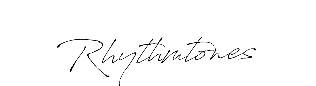 Rhythmtones stylish signature style. Best Handwritten Sign (Antro_Vectra) for my name. Handwritten Signature Collection Ideas for my name Rhythmtones. Rhythmtones signature style 6 images and pictures png