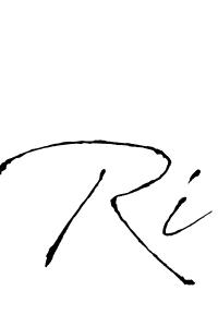 Similarly Antro_Vectra is the best handwritten signature design. Signature creator online .You can use it as an online autograph creator for name Ri. Ri signature style 6 images and pictures png