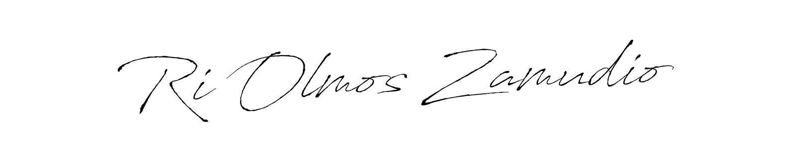 The best way (Antro_Vectra) to make a short signature is to pick only two or three words in your name. The name Ri Olmos Zamudio include a total of six letters. For converting this name. Ri Olmos Zamudio signature style 6 images and pictures png