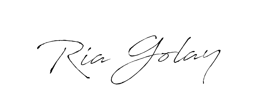 Also we have Ria Golay name is the best signature style. Create professional handwritten signature collection using Antro_Vectra autograph style. Ria Golay signature style 6 images and pictures png
