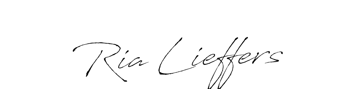 Antro_Vectra is a professional signature style that is perfect for those who want to add a touch of class to their signature. It is also a great choice for those who want to make their signature more unique. Get Ria Lieffers name to fancy signature for free. Ria Lieffers signature style 6 images and pictures png