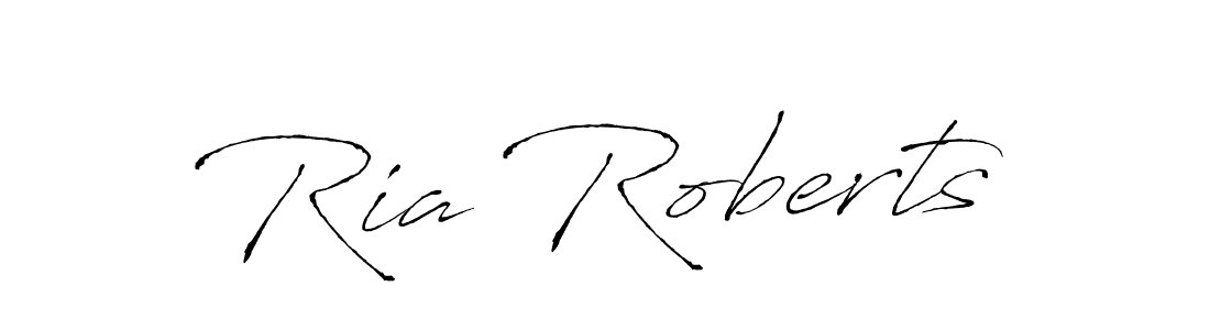 The best way (Antro_Vectra) to make a short signature is to pick only two or three words in your name. The name Ria Roberts include a total of six letters. For converting this name. Ria Roberts signature style 6 images and pictures png