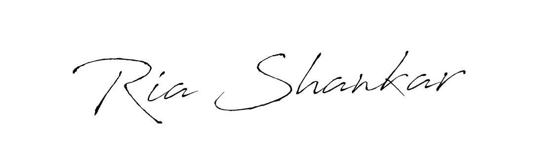 Make a beautiful signature design for name Ria Shankar. With this signature (Antro_Vectra) style, you can create a handwritten signature for free. Ria Shankar signature style 6 images and pictures png