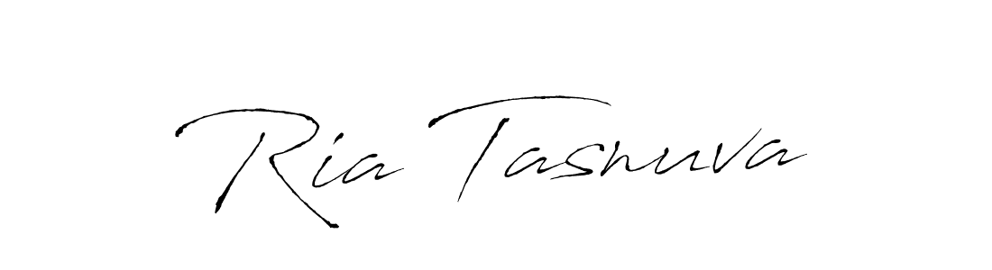 Ria Tasnuva stylish signature style. Best Handwritten Sign (Antro_Vectra) for my name. Handwritten Signature Collection Ideas for my name Ria Tasnuva. Ria Tasnuva signature style 6 images and pictures png