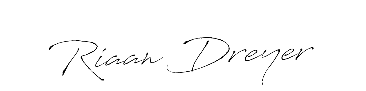 You can use this online signature creator to create a handwritten signature for the name Riaan Dreyer. This is the best online autograph maker. Riaan Dreyer signature style 6 images and pictures png