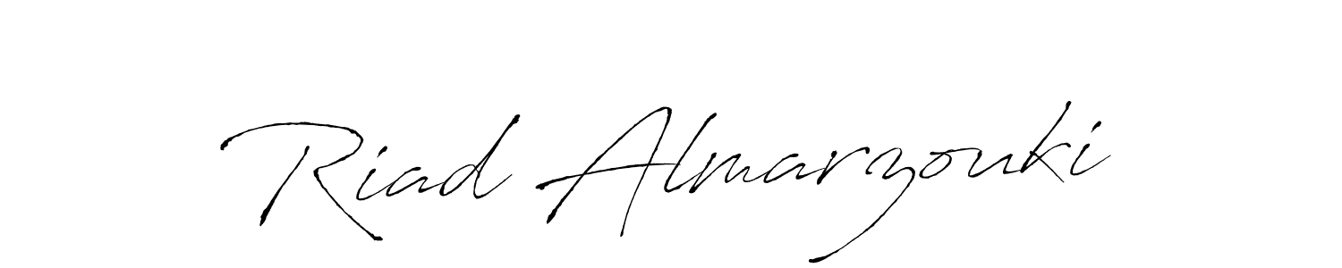 Make a beautiful signature design for name Riad Almarzouki. Use this online signature maker to create a handwritten signature for free. Riad Almarzouki signature style 6 images and pictures png