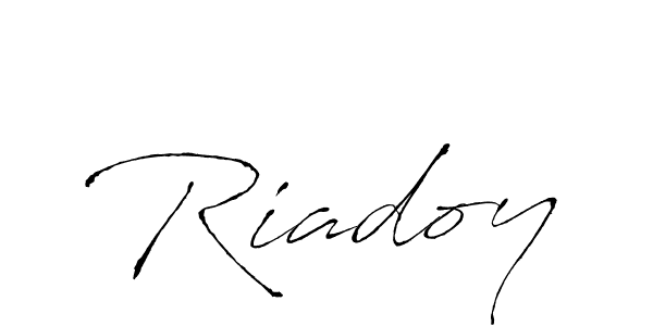 Riadoy stylish signature style. Best Handwritten Sign (Antro_Vectra) for my name. Handwritten Signature Collection Ideas for my name Riadoy. Riadoy signature style 6 images and pictures png