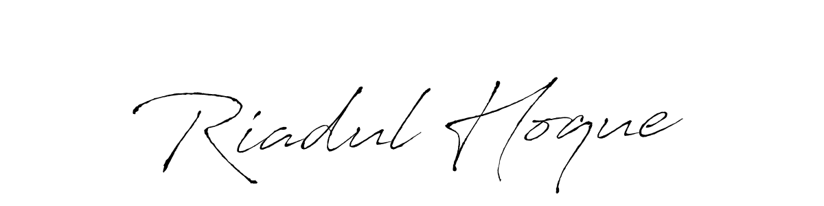 You should practise on your own different ways (Antro_Vectra) to write your name (Riadul Hoque) in signature. don't let someone else do it for you. Riadul Hoque signature style 6 images and pictures png