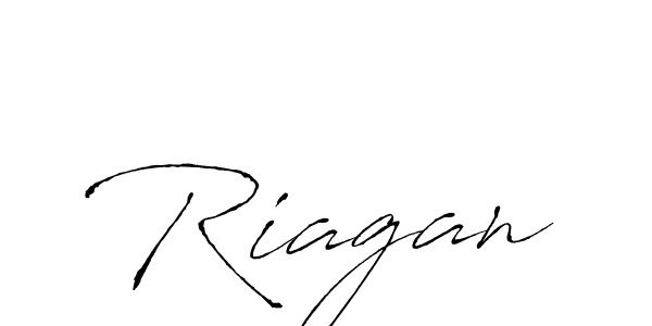 You should practise on your own different ways (Antro_Vectra) to write your name (Riagan) in signature. don't let someone else do it for you. Riagan signature style 6 images and pictures png