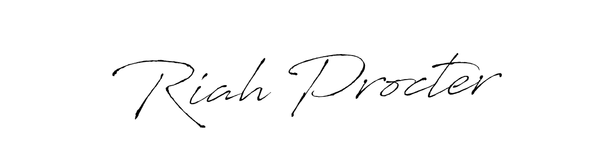 Best and Professional Signature Style for Riah Procter. Antro_Vectra Best Signature Style Collection. Riah Procter signature style 6 images and pictures png