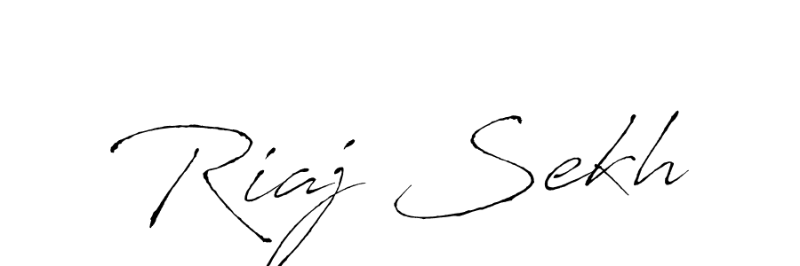Similarly Antro_Vectra is the best handwritten signature design. Signature creator online .You can use it as an online autograph creator for name Riaj Sekh. Riaj Sekh signature style 6 images and pictures png