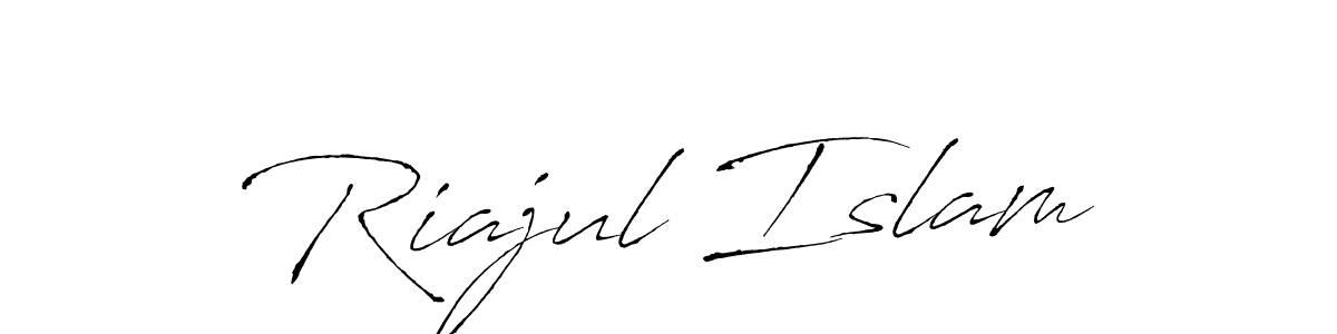 How to make Riajul Islam signature? Antro_Vectra is a professional autograph style. Create handwritten signature for Riajul Islam name. Riajul Islam signature style 6 images and pictures png