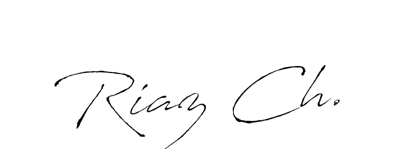 Also You can easily find your signature by using the search form. We will create Riaz Ch. name handwritten signature images for you free of cost using Antro_Vectra sign style. Riaz Ch. signature style 6 images and pictures png