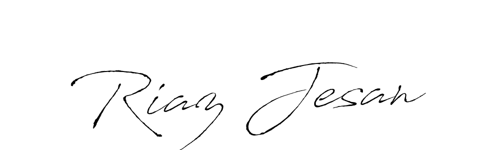 How to make Riaz Jesan signature? Antro_Vectra is a professional autograph style. Create handwritten signature for Riaz Jesan name. Riaz Jesan signature style 6 images and pictures png