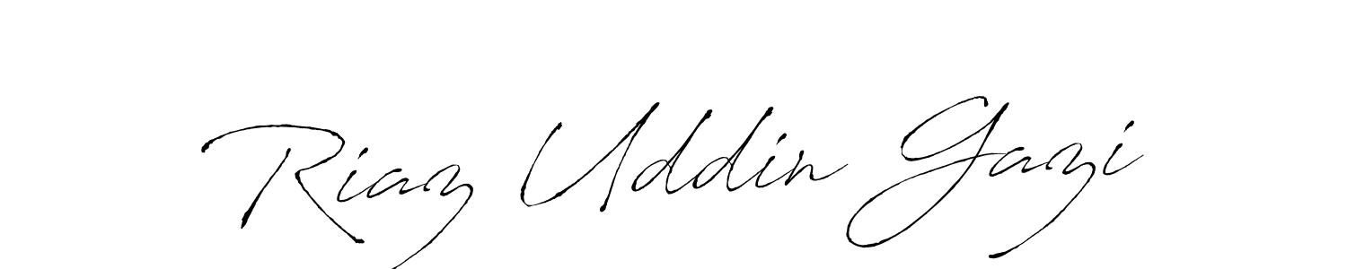 The best way (Antro_Vectra) to make a short signature is to pick only two or three words in your name. The name Riaz Uddin Gazi include a total of six letters. For converting this name. Riaz Uddin Gazi signature style 6 images and pictures png