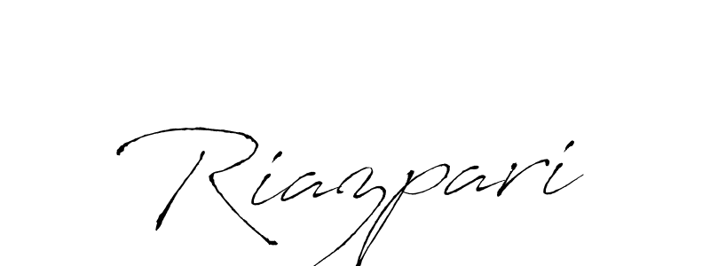 Also You can easily find your signature by using the search form. We will create Riazpari name handwritten signature images for you free of cost using Antro_Vectra sign style. Riazpari signature style 6 images and pictures png