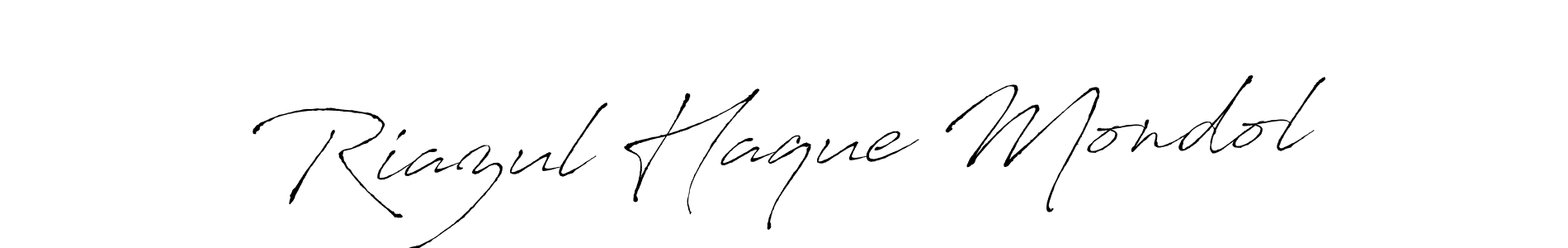 Use a signature maker to create a handwritten signature online. With this signature software, you can design (Antro_Vectra) your own signature for name Riazul Haque Mondol. Riazul Haque Mondol signature style 6 images and pictures png